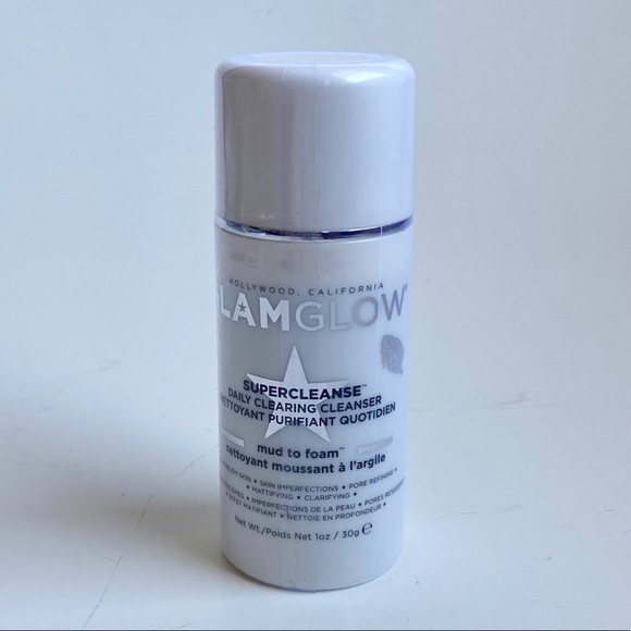 ✨2/$20 NWT GLAMGLOW SUPERCLEANSE TRAVEL SIZE - Picture 2 of 6